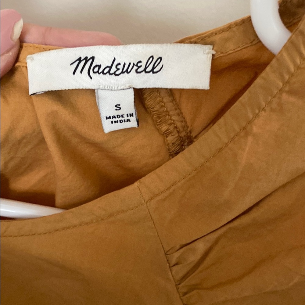 Universal Thread Brown Ruched Blouse - image 2